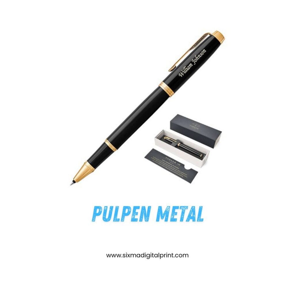 pulpen metal grafir custom ponorogo