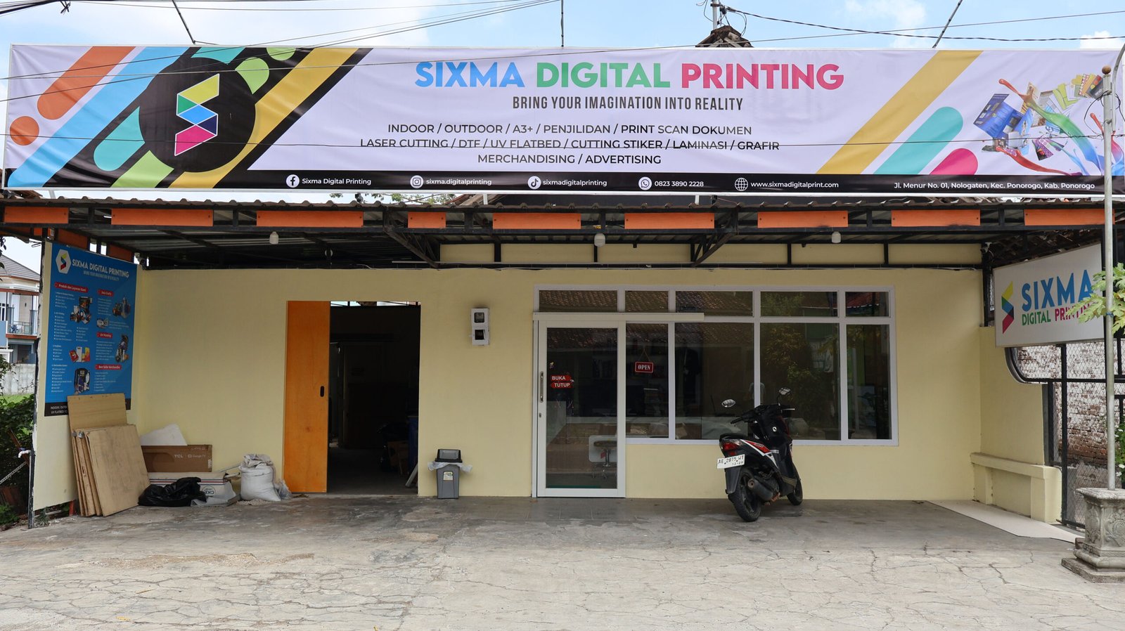 sixma digital printing dan merchandising